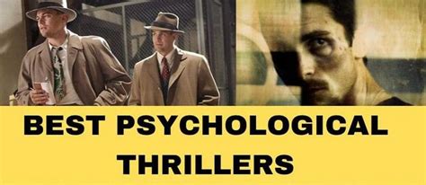 Best Hollywood Psychological Thriller Movies