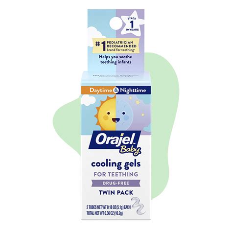 Daytime + Nighttime Cooling Gels for Teething | Orajel™ Baby