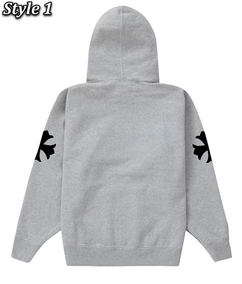 Chrome Hearts Hoodie Grey - Jackets Creator