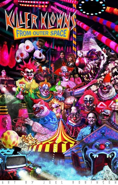 Killer Klowns From Outer Space 11X17 Signed Poster