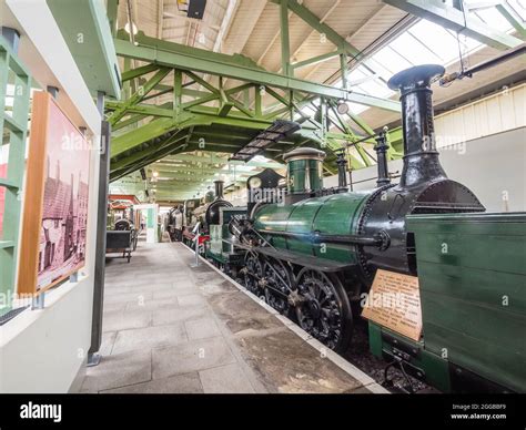 This platform scenic at the Darlington Head of Steam Museum that was the original Darlington ...