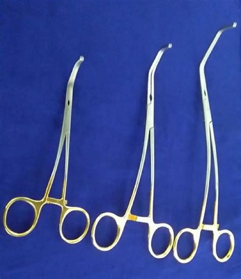 Stainless Steel Vascular Clamp, For Surgery at best price in New Delhi ...