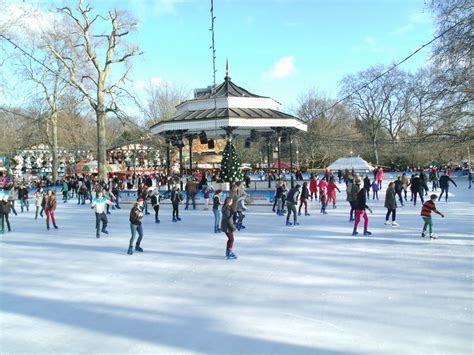 Ice Skating at Winter Wonderland - Hyde Park, London ♥ | Victoria's Vintage Blog