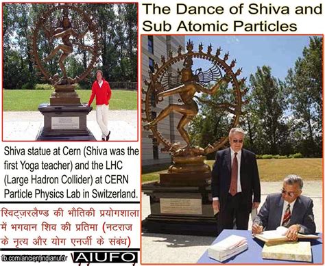 Ancient Indian UFO : Shiva Statue at CERN and LHC , Particle physics ...