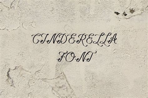 Cinderella Font Free Download