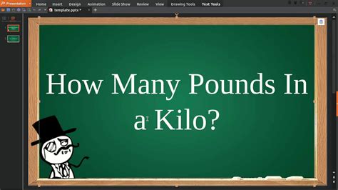 How Many Pounds In A Kilo - YouTube