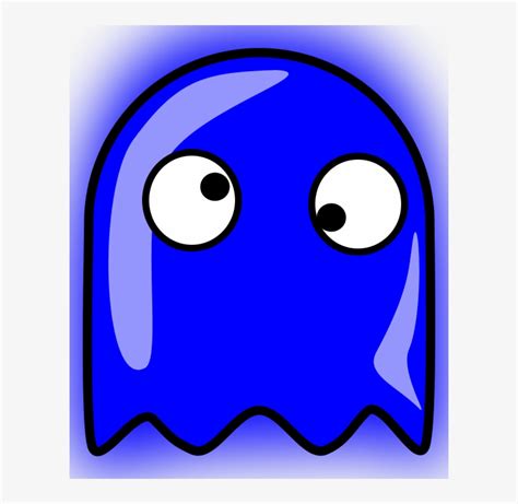 Inky Is A Pale Blue Ghost, With A Volatile Mood And - Pacman Blue Ghost Png Transparent PNG ...