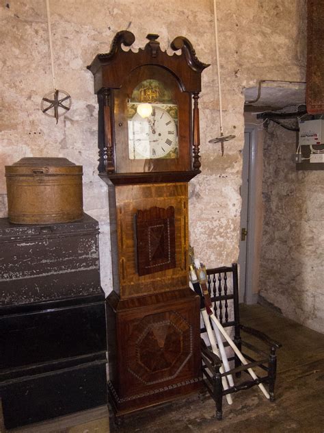 Grandfather clock | Chillingham Castle, Northumberland, Engl… | Thomas ...