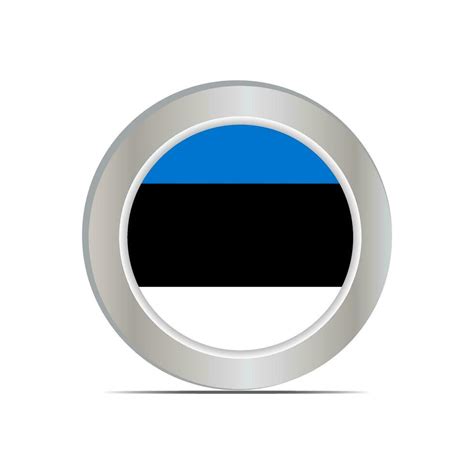 Estonian national flag isolated in official colors. 26759138 Vector Art at Vecteezy