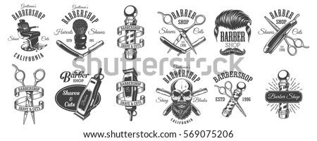 Barbershop,logo,hairdresser,salon,barbers - free photo from needpix.com