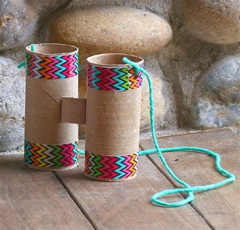 Toilet Paper Roll Binoculars Craft | AllFreeKidsCrafts.com