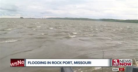 Flooding continues in Rock Port, Missouri