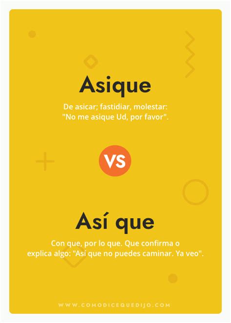 Asique o Así Que: Cómo se escribe y diferencias - ¿Cómo dice que dijo?