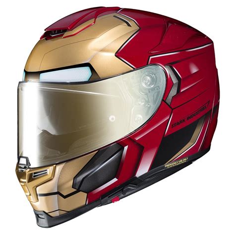 Iron Man Motorcycle Helmet - GeekAlerts