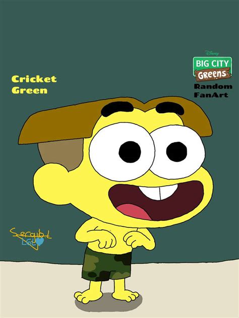 Cricket Green | Big City Greens by SERGIBLUEBIRD16 on DeviantArt