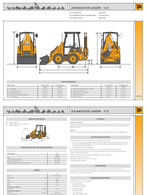 JCB | PDF | Loader (Equipment) | Vehicles