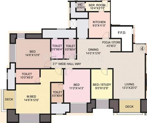 Hiranandani Chennai Floor Plan - floorplans.click