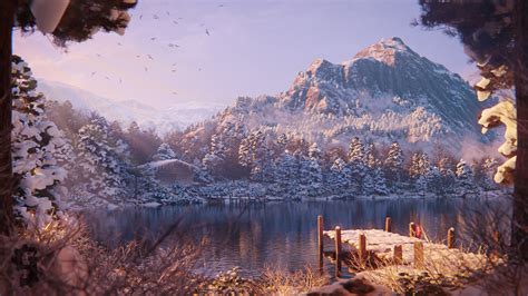 Snowy Mountain Sunset - #11 by bartv - Finished Projects - Blender Artists Community