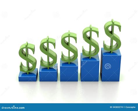 Economic Graph Stock Images - Image: 34383274