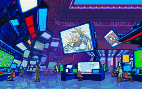 Marvel VS Capcom - Animated Stages / Backgrounds | Marvel vs capcom, Marvel vs, Fighting games