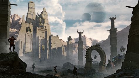 ArtStation - Exploring New Worlds - Alien Civilization