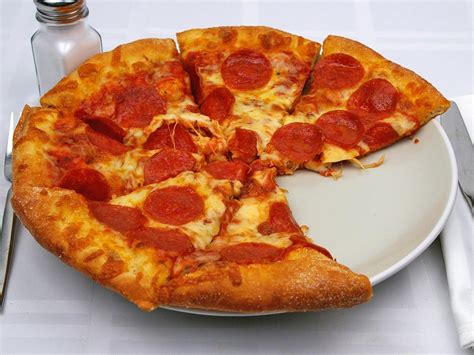 calories in a 12 inch pepperoni pizza - The Kitchened