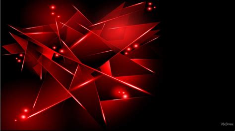 Red And Black Geometric Wallpapers - Wallpaper Cave