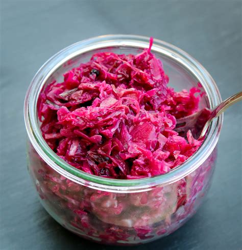 The Hungry Hounds— Red Cabbage Sauerkraut with Apple & Clove