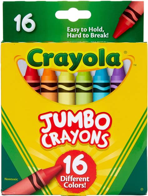 Crayola Jumbo Crayons-16/Pkg | Walmart Canada