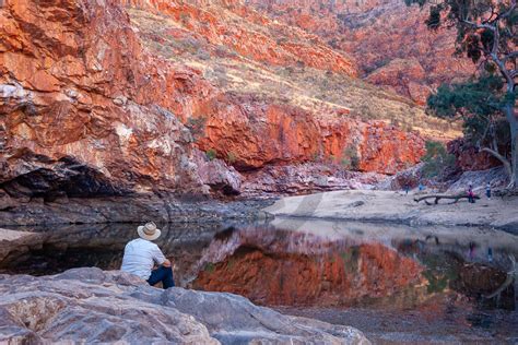 Ormiston Gorge Waterhole (69870), photo, photograph, image | R a Stanley Landscape Photography ...