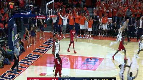 Rutgers at Illinois - Men's Basketball Highlights - YouTube