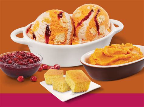 Baskin-Robbins Reveals Turkey Day Fixin's Ice Cream Flavor