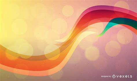 Colorful Abstract Vector Background - Vector Download