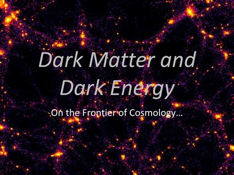 Dark Matter Ppt