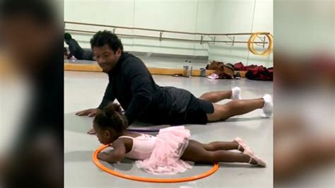 Russell Wilson shares sweet video of himself doing ballet with his ...