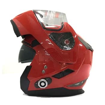 Abs Material Safety Protective Motorcycle Helmet Built-in Bluetooth ...