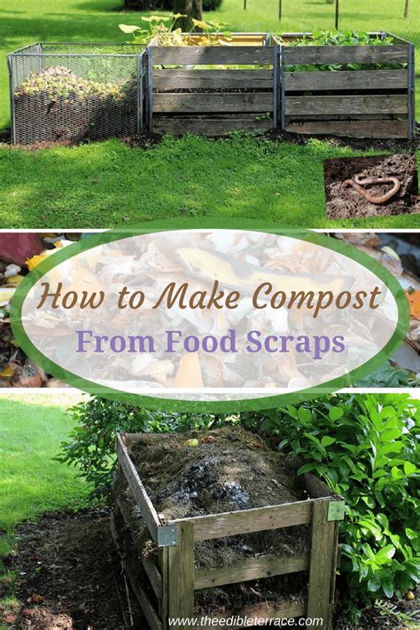 How To Make Compost From Food Scraps