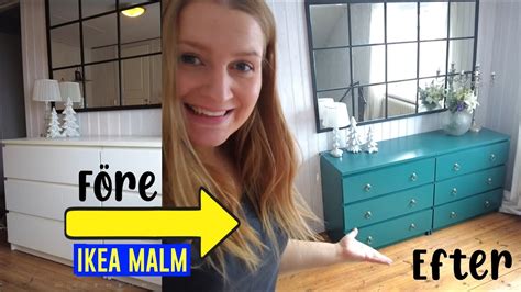 Gör om IKEA MALM-byråar | vlogg - YouTube