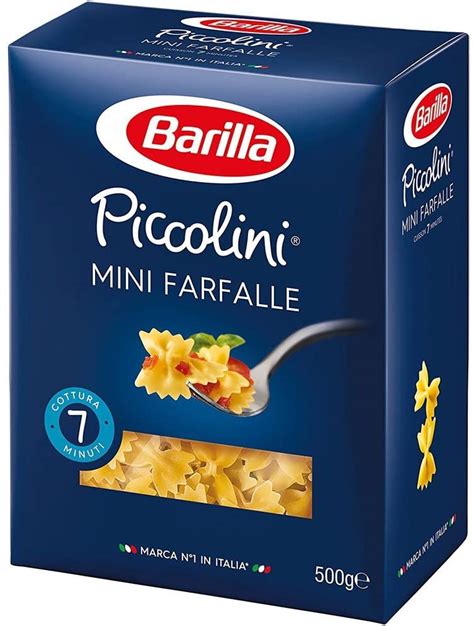 Barilla Piccolini mini Farfalle pasta • EuropaFoodXB • Buy food online ...