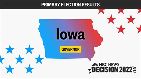 Live Iowa Governor Primary Election Results 2022 – NBC News