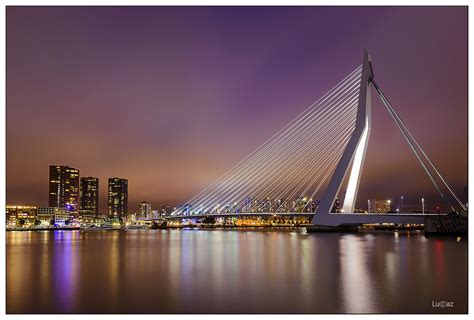 Erasmusbrug by night | Please join me on: www.facebook.com/L… | Flickr