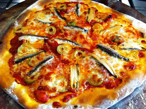 Anchovy Pizza | Happy foods, Food, Homemade pizza