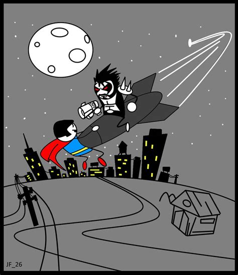 Superman vs Lobo by JackF26 on DeviantArt