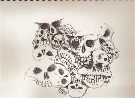 skulls again by theFATpirate on DeviantArt