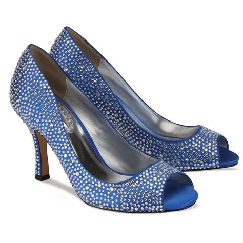 Wedding By Designs: Royal Blue Wedding Shoes Cinderella Style