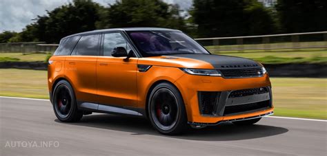 2024 Range Rover Sport SVR Imagined With a Cool BMW Heart and Ritzy Color Options - autoevolution