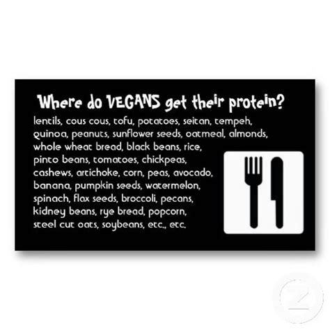 I'm Vegan: Protein | Zazzle.com | Vegan nutrition, Protein, Vegan protein sources