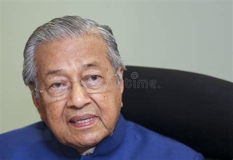 Malaysia Prime Minister Mahathir Mohamad Editorial Photography - Image ...