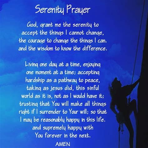 The full Serenity Prayer. Celebrate Recovery #ProofOfGod #… | Flickr