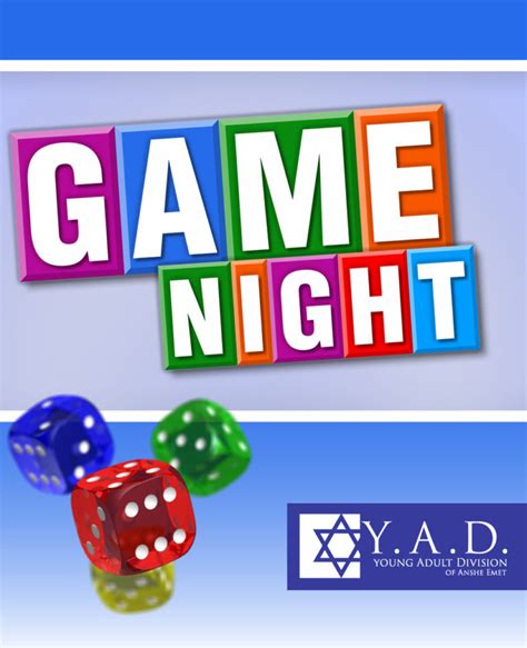 YAD’s Virtual Game Night | Anshe Emet Synagogue - Chicago's Conservative Jewish Synagogue